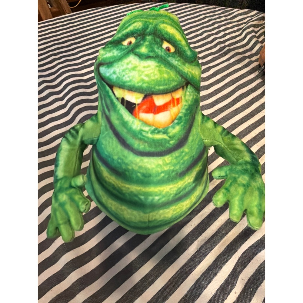 Ghostbusters Slimer Plush Green Ghost Stuffed Toy 11 Inch 2020 Movie Figure